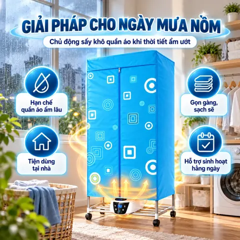 Giải pháp ngày mưa nồm